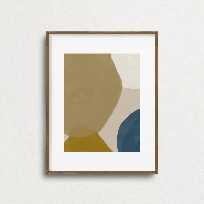 Gallery Wall Art Set of 8 Modern Abstract Print Set Etsy