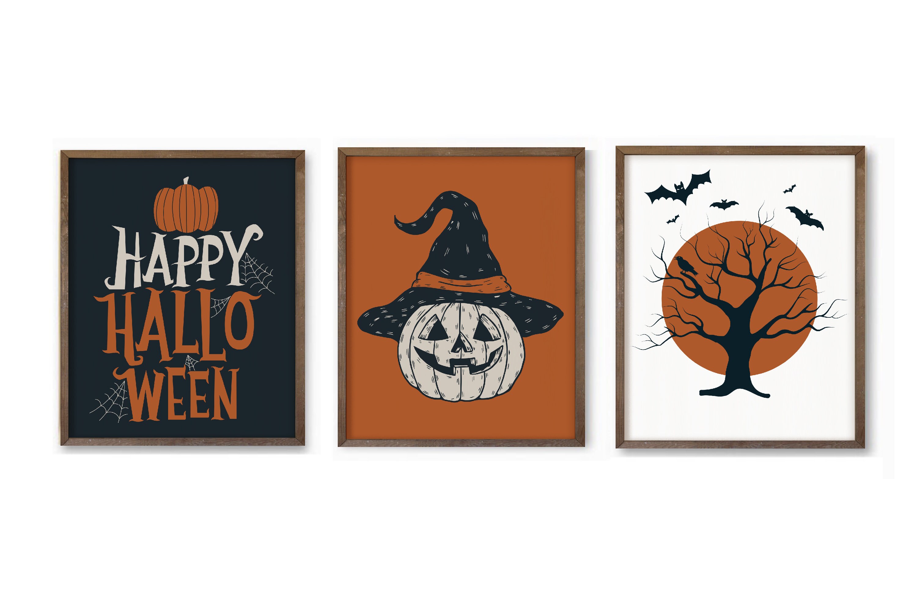 Halloween Prints Mega Bundle: Spooky Wall Art Set (digital Download) - Etsy