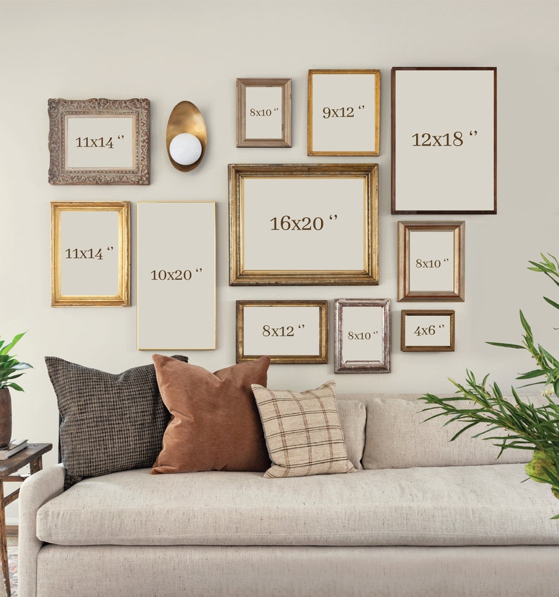 Vintage Gallery Wall Art Set: Eclectic Antique Prints (Digital Download) image 2