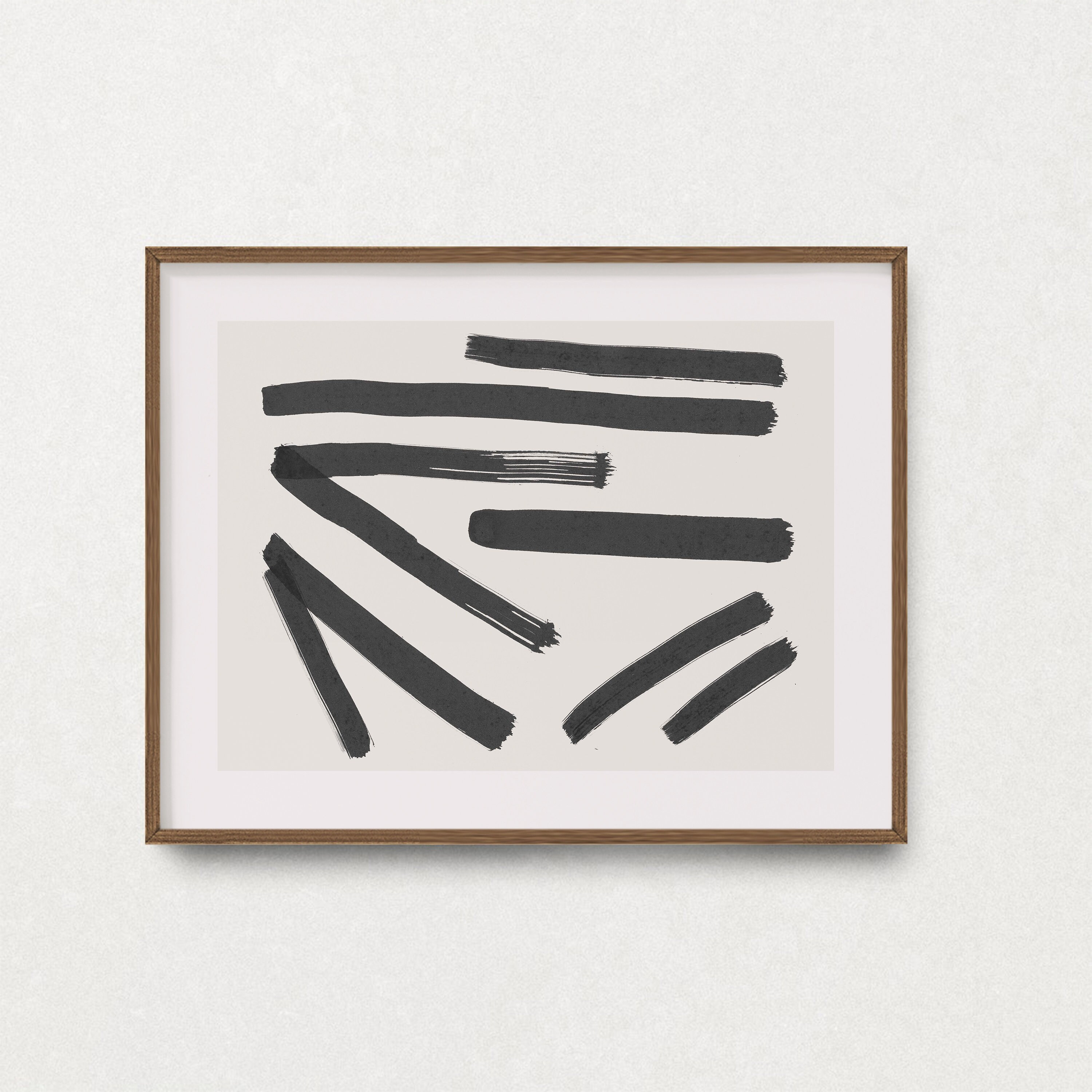 Abstract Gallery Wall Art Set of 8 Modern Print Set Etsy