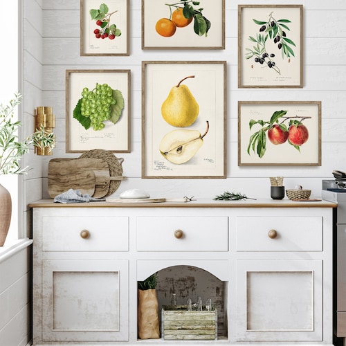 Funny Kitchen Prints Kitchen Art Kitchen Wall Decor Set of Etsy