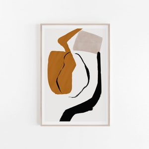 Abstract Art Print, Printable Wall Art, Minimalist Poster, Modern Gallery Wall, Abstract Line Painting, printable poster, Contemporary Art