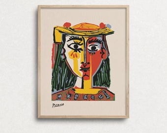 パブロ・ピカソ、自画像、リトグラフ、限定版 E.A. - Etsy 日本