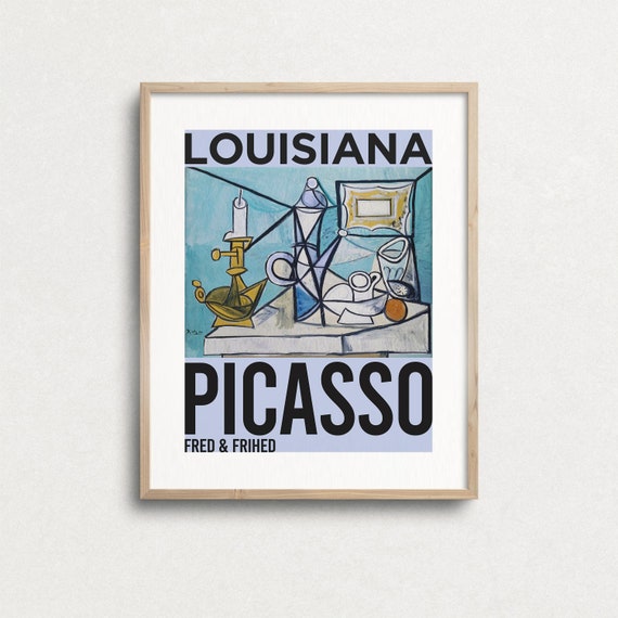 Digital Prints Prints Pablo Picasso Art Print Picasso Exhibition Poster