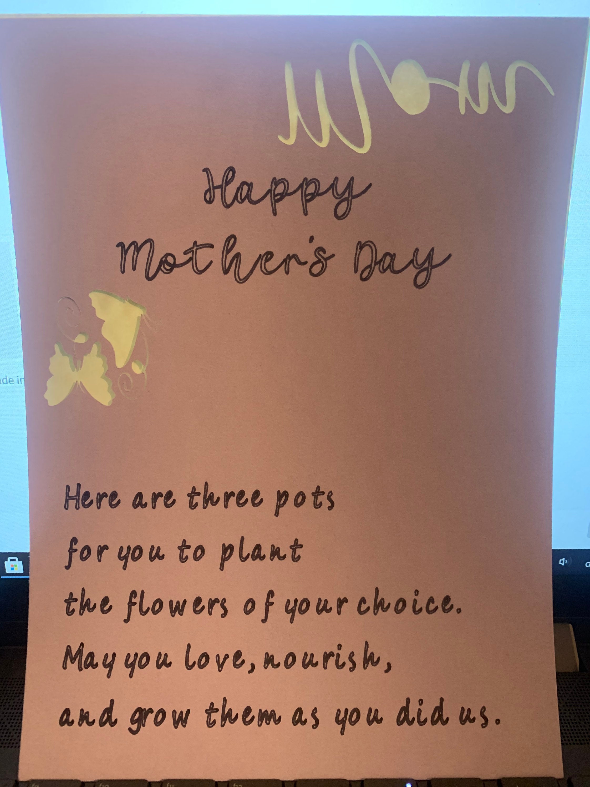Mothers Day Card Etsy