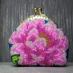 Monedero, monedero de cuero, billetera de mujer, billetera vintage, billetera de cuero, billetera pequeña de cuero, billetera vintage, monedero, clic clac