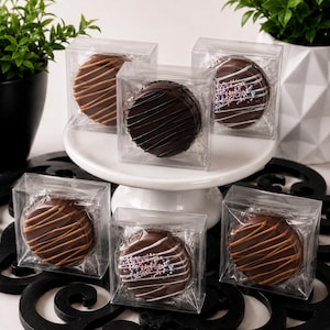 Chocolate Covered Sandwich Cookies | Gourmet Cookie Gift Box | Choose 6 or 12