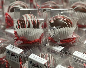 100 Individually Wrapped Hot Cocoa Bombs – Dutch Chocolate, Marshmallow Filled