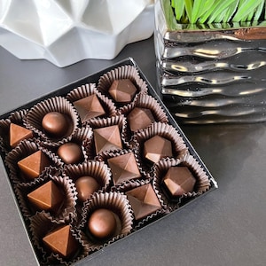 Boozy Bonbons: Bourbon, Baileys, Espresso, Pina Colada - 20 Piece Chocolate Gift Box