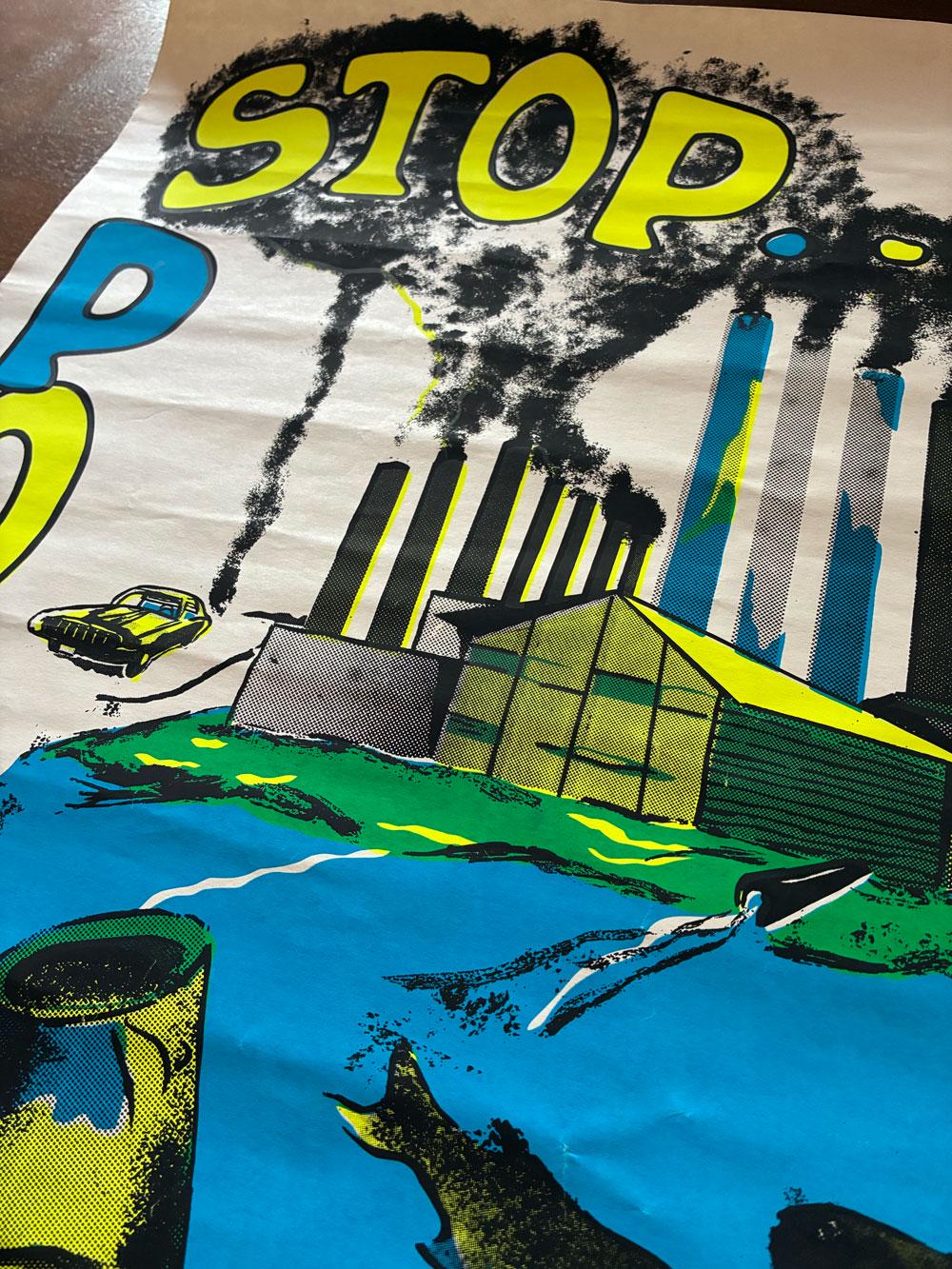 Vintage Poster Black Light - Etsy