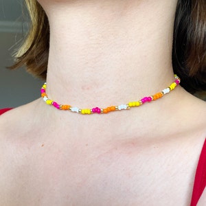 Multi layer seed bead necklace / choker – Boho & Jangles Boutique