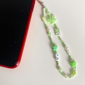 Beaded Phone Charm/Wrist strap