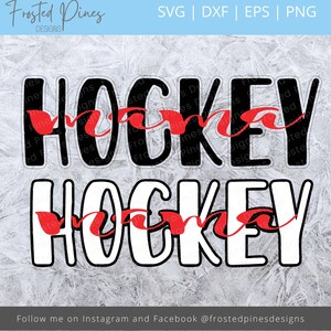 Hockey Mom SVG - Hockey Mama SVG - Hockey SVG - Mom Svg - Mama Svg