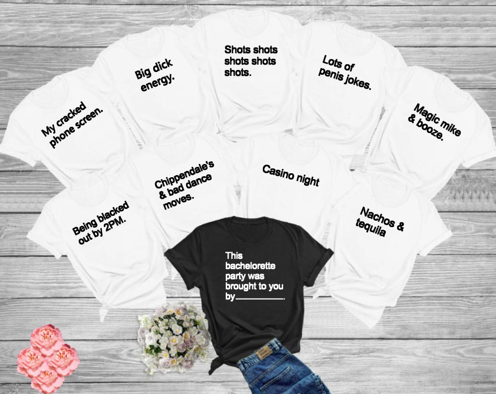 Funny Bachelorette Party Shirts Cards Against Humanity - Etsy India