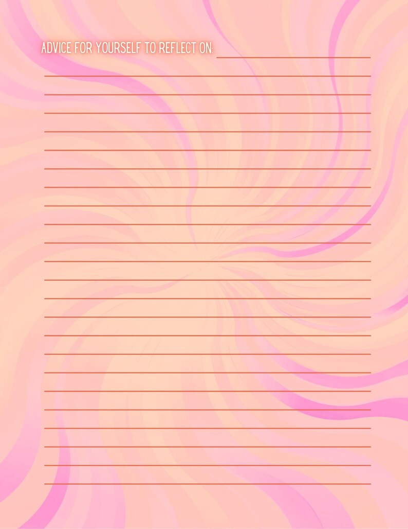 Pink Sunset Oracle Deck Printable Tarot Manifestation Celestial Junk