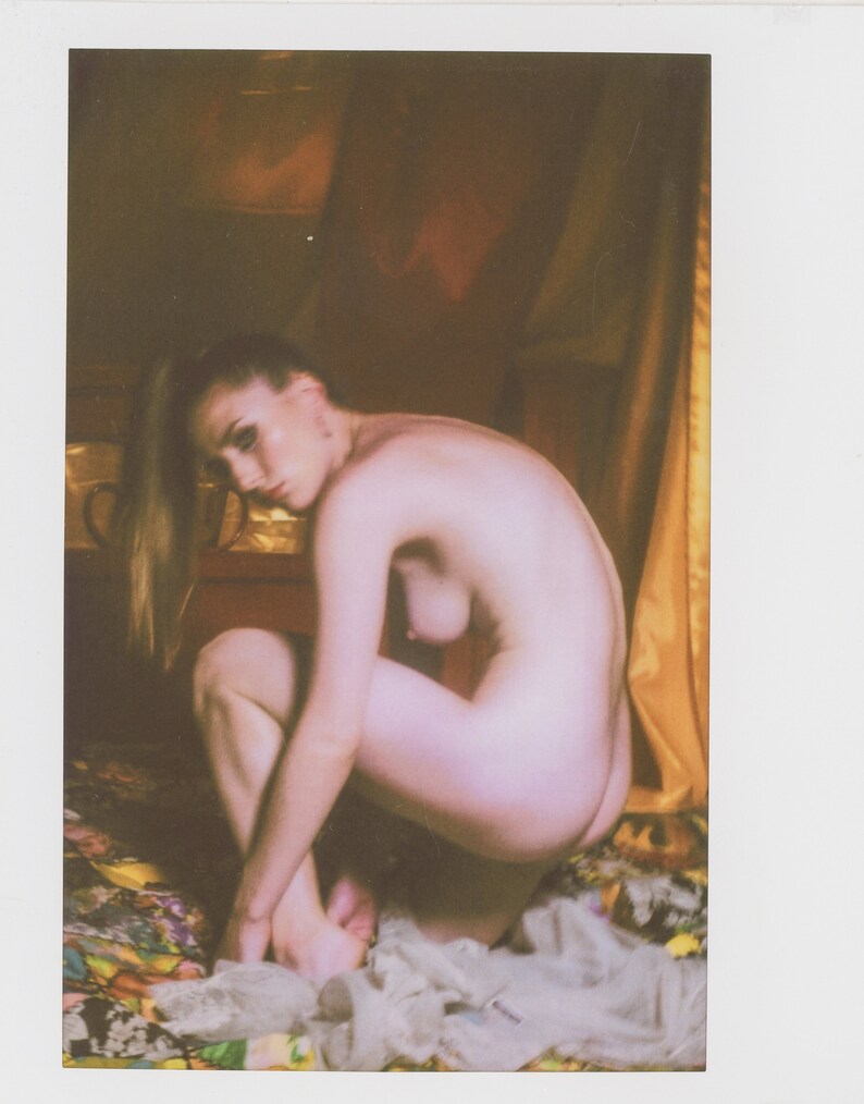 Joan Art Nude Model Instax Wide Etsy