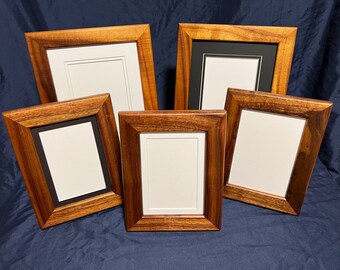 Solid Hawaiian Koa -All Wood series- Picture Frame