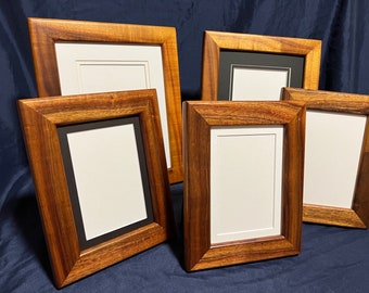 Solid Hawaiian Koa -All Wood series- Picture Frame