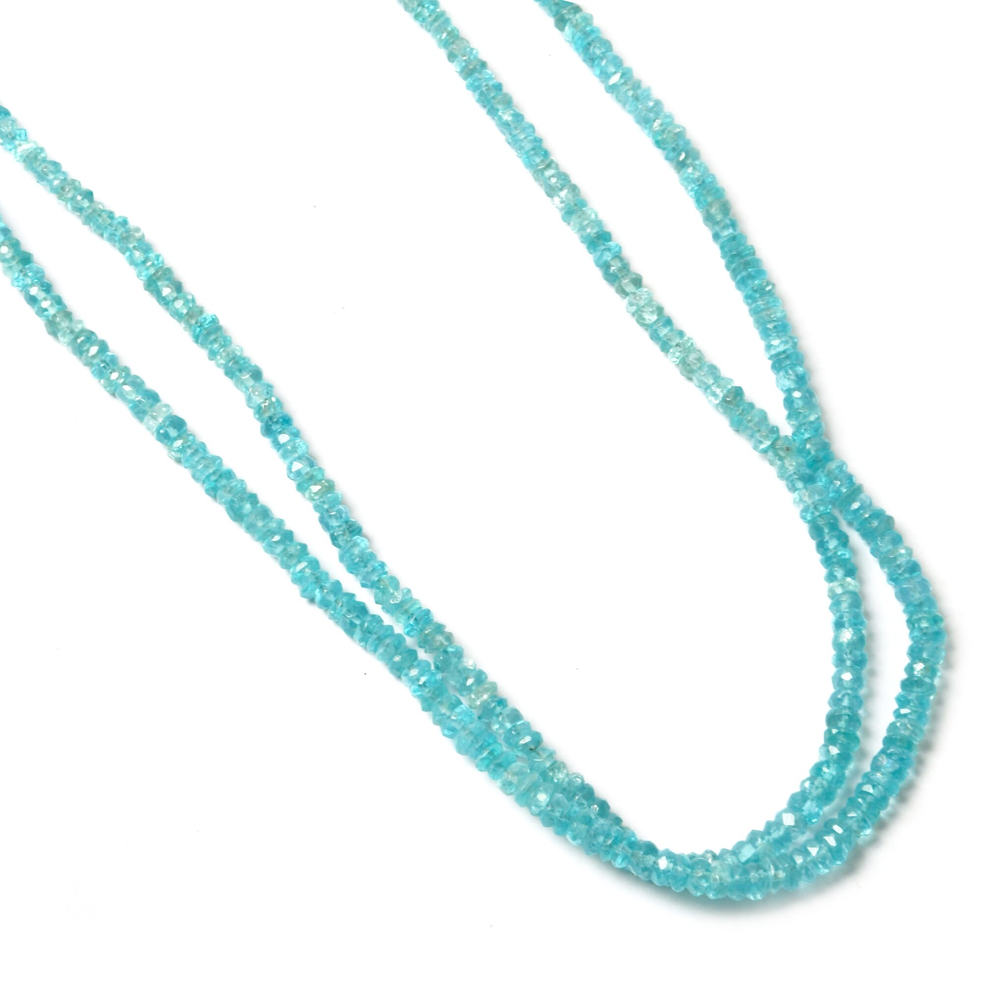 Sky Blue Apatite Beads 3-4 MM Beads 8 Inches Strand Jewelry - Etsy