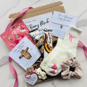 Nursery Key Worker Gift. Nursery Teacher Gift. End of term gift hamper. Nursery. Teacher gift. Key worker hamper