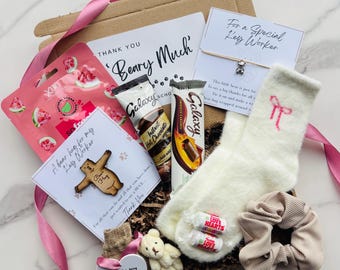 Nursery Key Worker Gift. Nursery Teacher Gift. End of term gift hamper. Nursery. Teacher gift. Key worker hamper