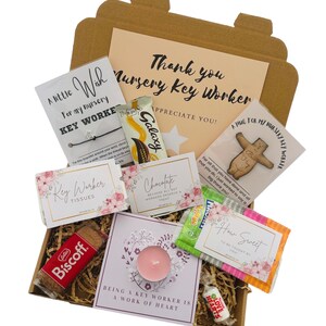 Cadeau pour clé de pépinière. Cadeau pour institutrice de maternelle. Panier cadeau de fin d'année. Pépinière. Cadeau professeur. Panier porte-clés