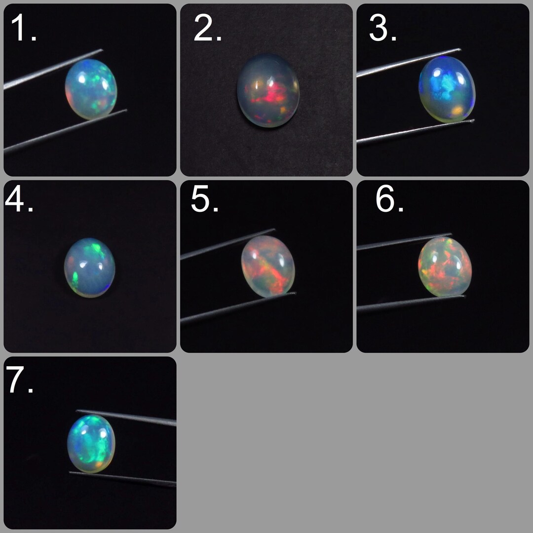 Opale Noble Doublet Australie – Cabochon 3cts Cadeau Collection