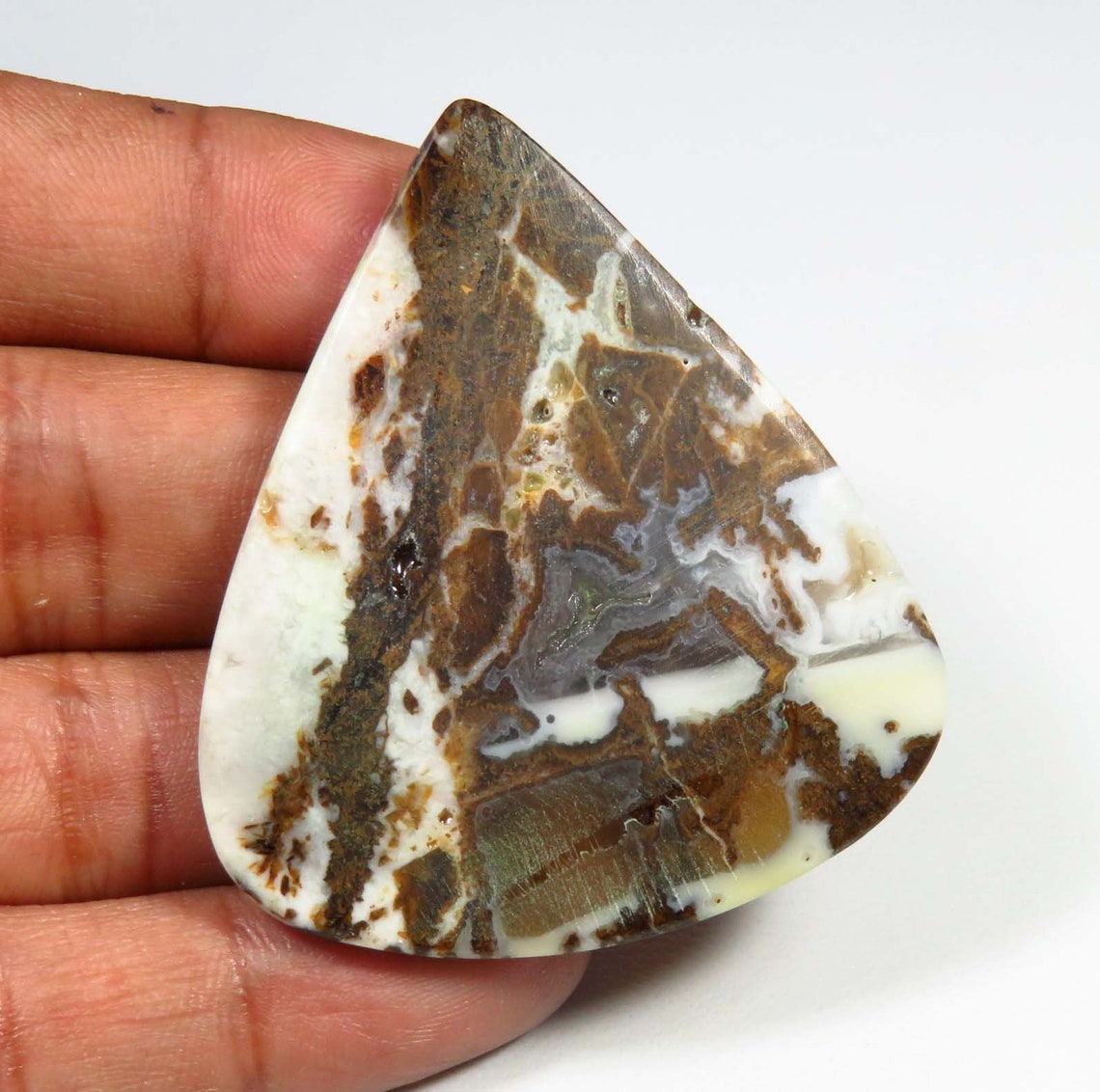 FABULOUS Wild horse Jasper Gemstone. Natural Brown Wild Etsy
