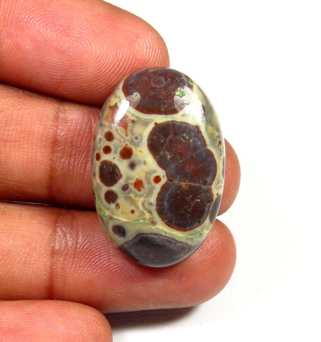 Asteroid Jasper Gemstone. TOP QUALITY Natural Poppy Jasper Etsy