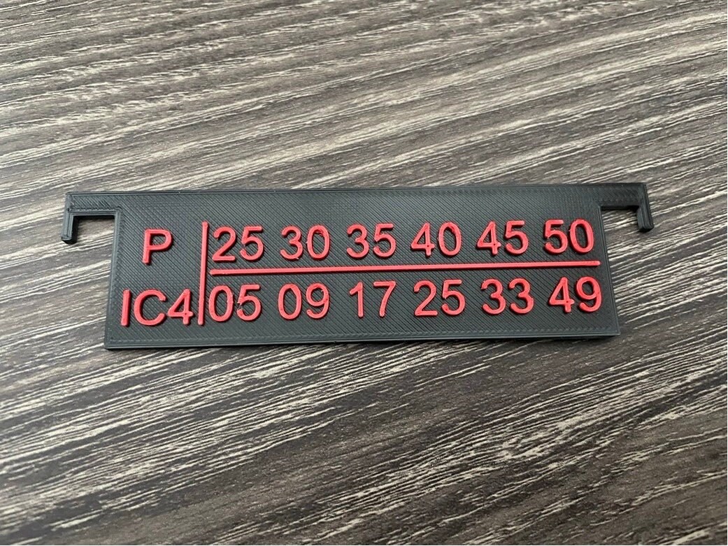 IC4 C6 Resistance Conversion Chart Etsy