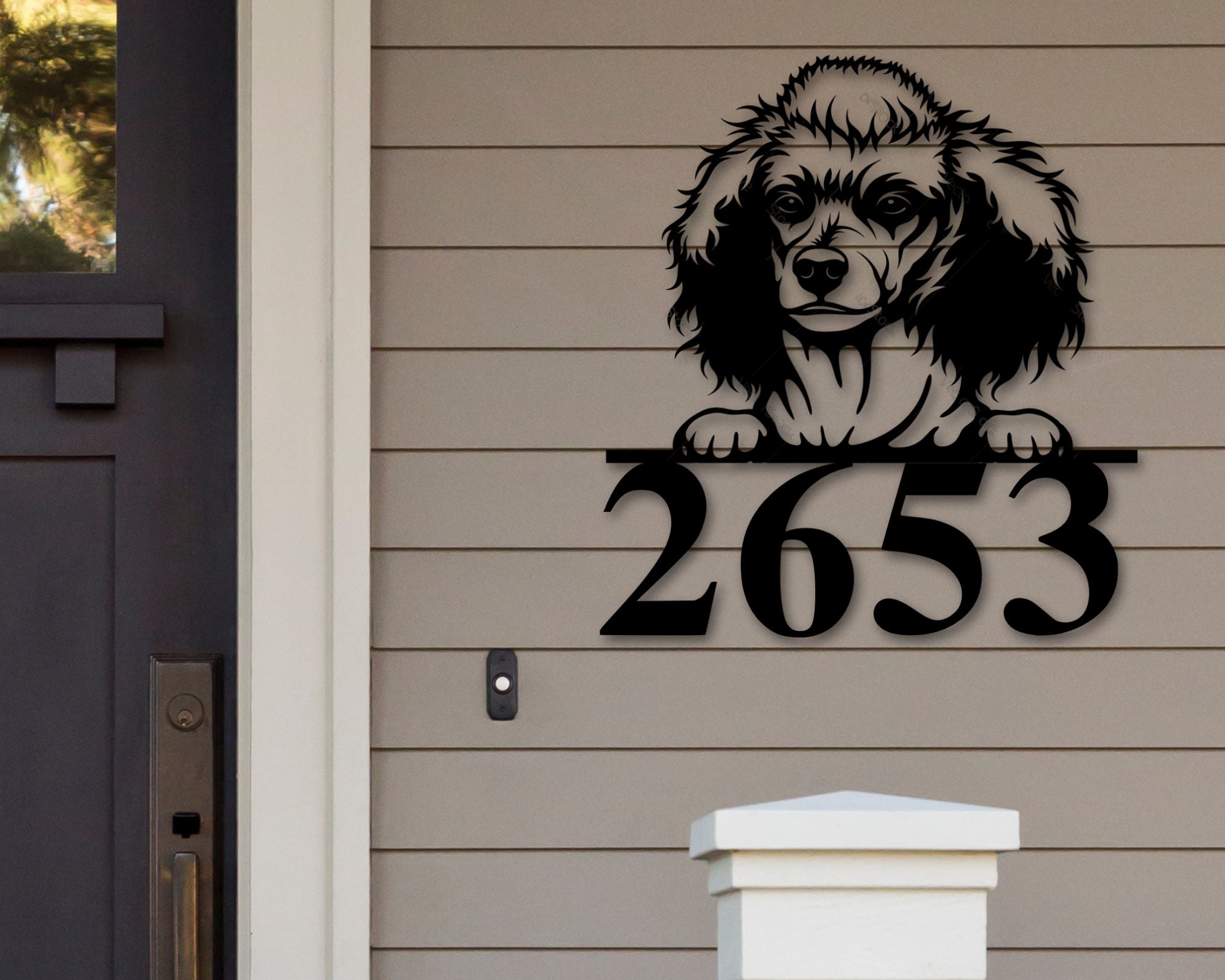 Custom Dog Metal Sign Personalized Dog Name Sign Dog Metal Etsy