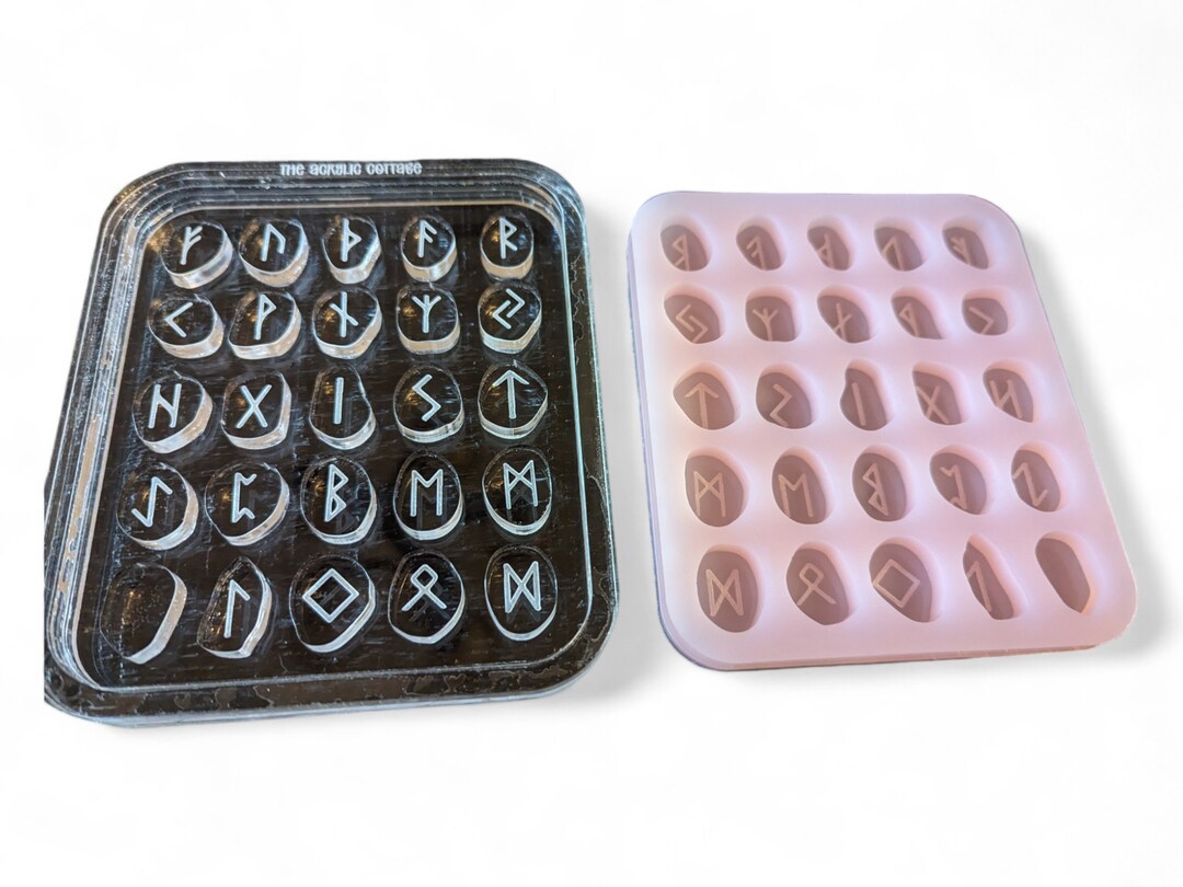 Elder Futhark Runes Silicone Mold for Epoxy Resin - Etsy