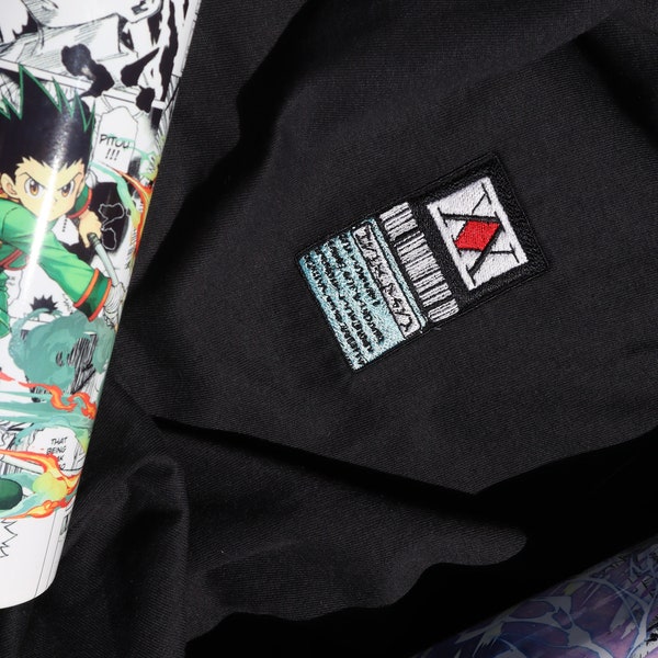 H License T-shirt | Anime Embroidered T-Shirt | Sensory Friendly! | *Unisex Sizing*