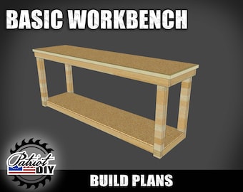 Basic Workbench - Digital Build Plans / DIY Woodworking