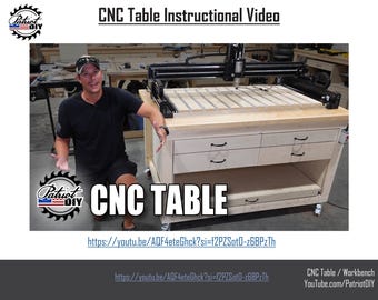 CNC Table (digital Build Plans) - Workbench / Woodworking