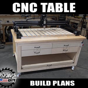 CNC Tisch (Digital Build Plans) - Werkbank/Holzbearbeitung/Shapeoko Pro 4x2