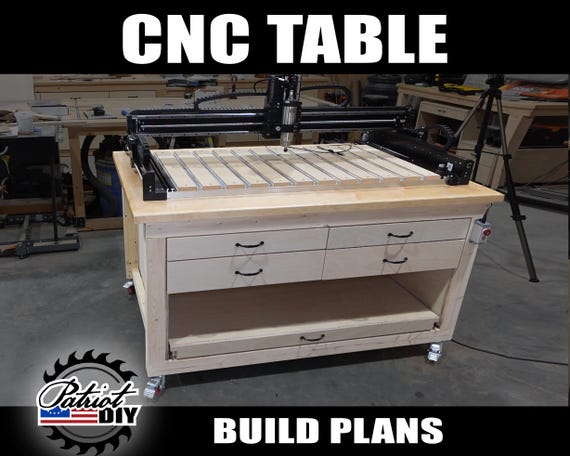 CNC Table (digital Build Plans) - Workbench / Woodworking