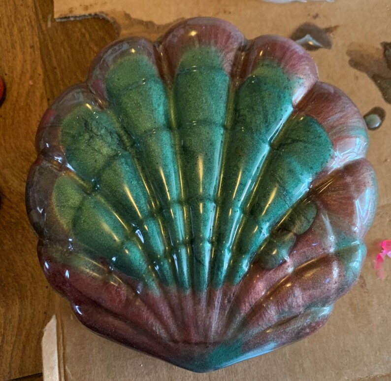 Clam Shell Trinket Box Etsy