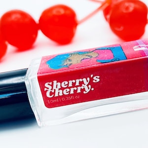 Sherry&#39;s Cherry Vanilla Cherry Perfume Oil | cherry coke roll-on perfume | customizable rollerball perfume