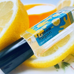 Lemon Sugar Perfume Oil, rollerball perfume