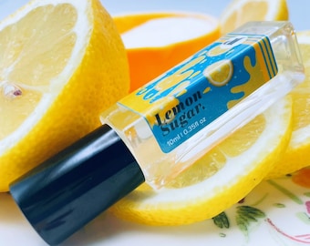 Lemon Sugar Perfume Oil | customizable rollerball perfume