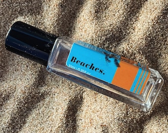 Beaches Perfume Oil: Sea Salt, Coconut, Lavender Roll-On