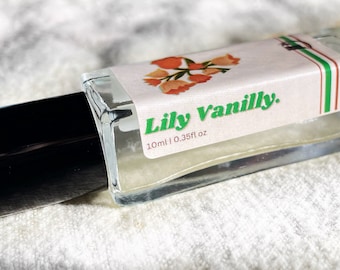 Lily Vanilly Perfume Oil: Vanilla Lily of the Valley (10mL Roll-On)