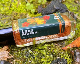 Lava Mama Perfume: Tropical Citrus Roll-On - Customizable
