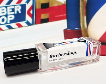 Barbershop Rollerball Perfume Oil | customizable perfume | lemon fresh unisex fragrance