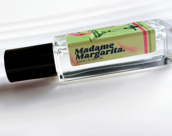 Madame Margarita Perfume Oil: Salty Lime Scented Rollerball