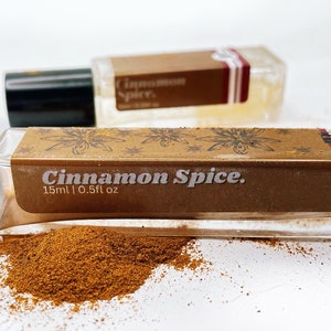 Cinnamon Spice Perfume, Rollerball Perfume Oil, Mother's Day gift