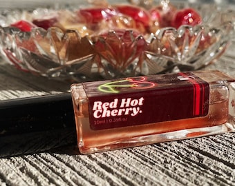 Red Hot Cherry Perfume: Smoky Cinnamon Roll-On