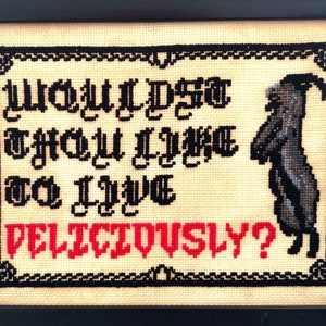 The Witch - Black Phillip - Cross Stitch Pattern