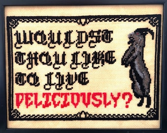 The Witch - Black Phillip - Cross Stitch Pattern